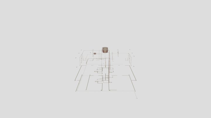 Jair - QR Code - Hidráulica 3D Model