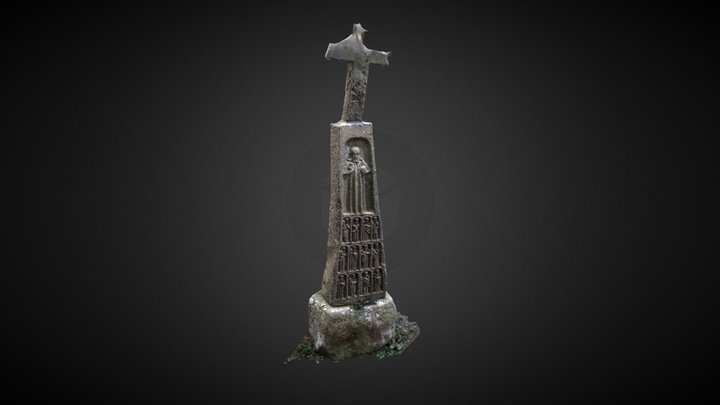 Menhir with 12 apostles Rungleo 3D Model