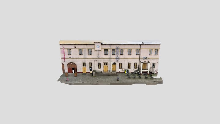 Kasarna Karlin 3D Model