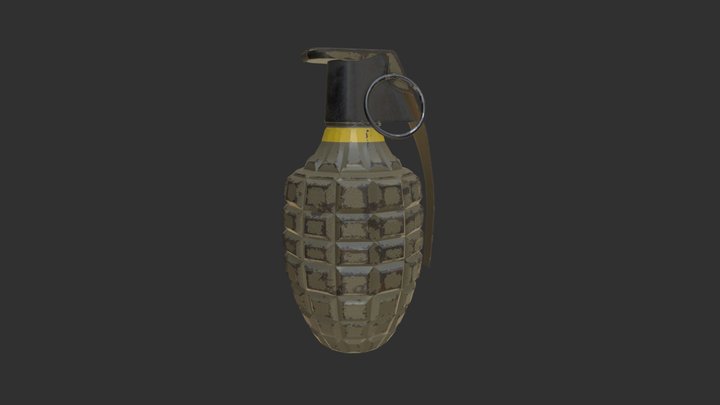 Grenade 3D Model