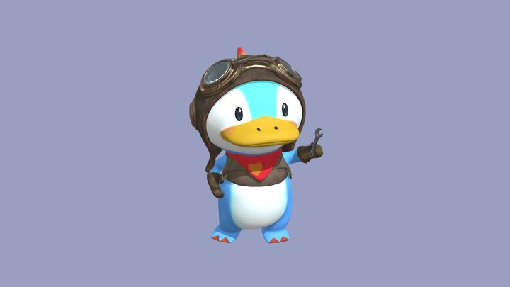 Duckbill from Team Fight Tactics 3D Model
