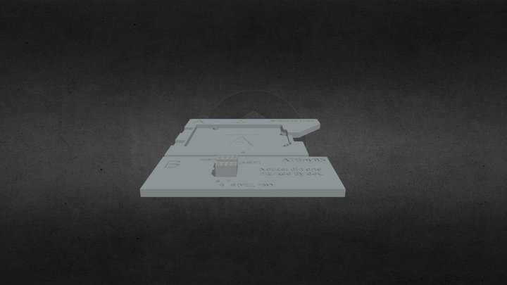 ATtiny85 Programmer Assistance Board 3D Model
