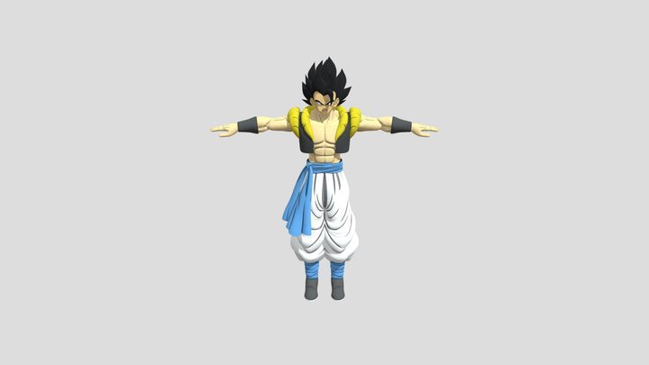 Gogeta 3D Model
