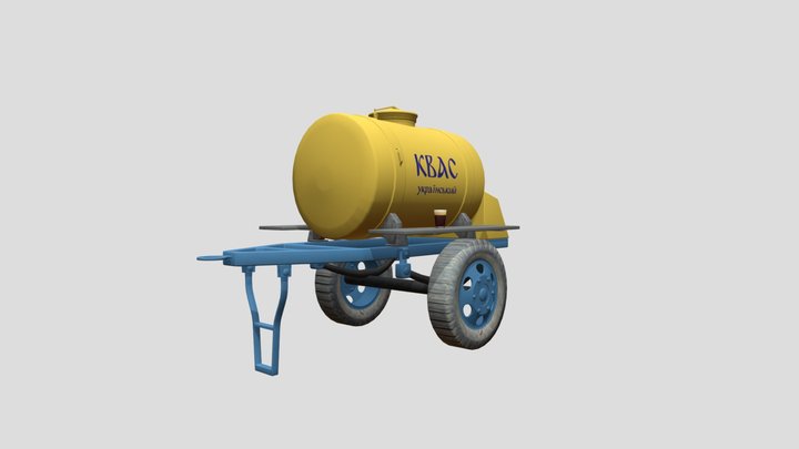 Kvas trailer – Free 3D Model STL