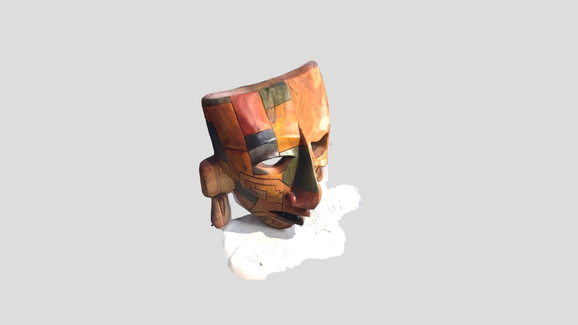 Ancient Mayan Mask