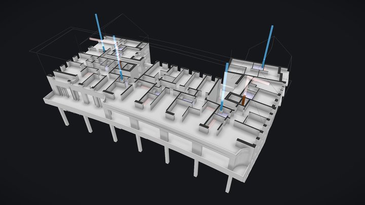 Building and Instalations Section TEST (WIP) 3D Model