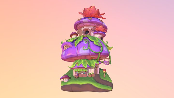 STOREFRONT Herbalist Shop - Maciejek Aniela 3D Model