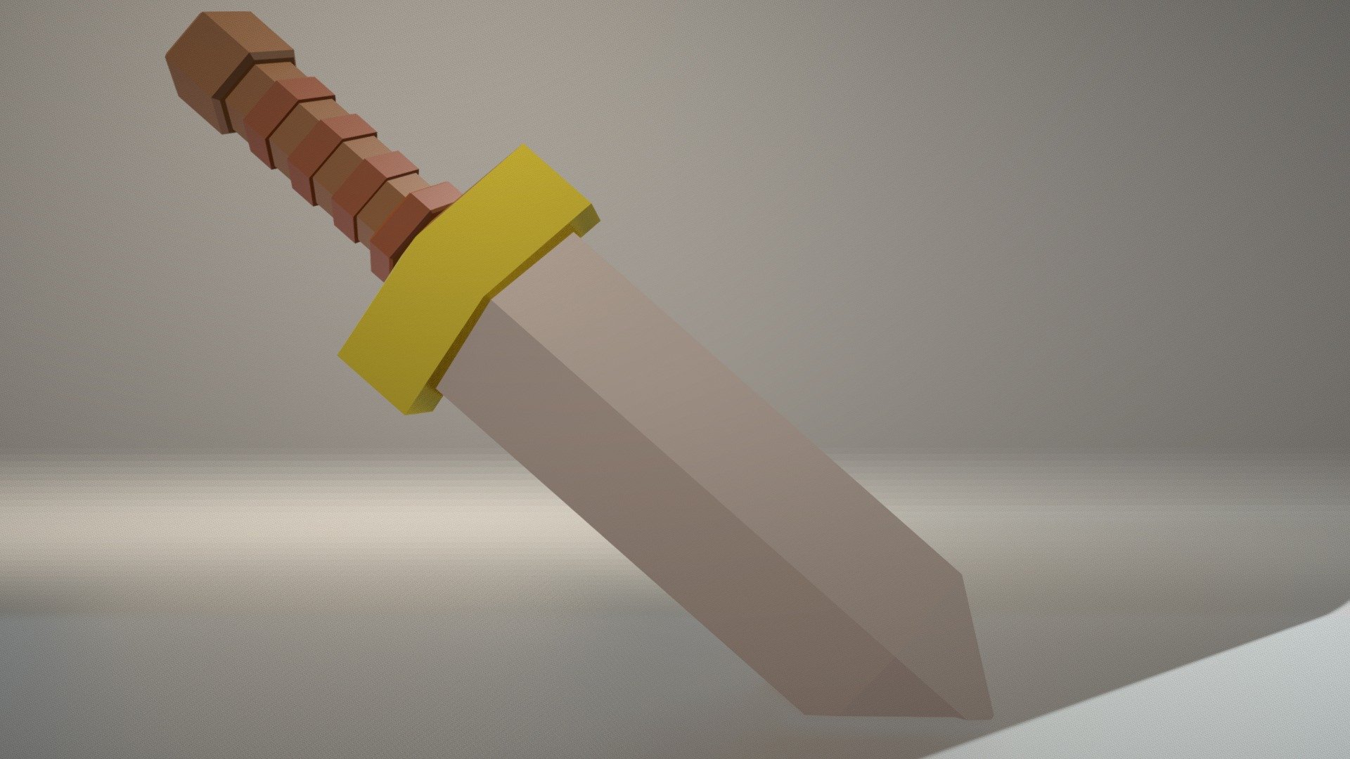 Low Poly Sword (HDIR Used) - Download Free 3D model by JWNextGen ...