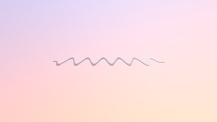 Nano Passive Micromixer 3D Model