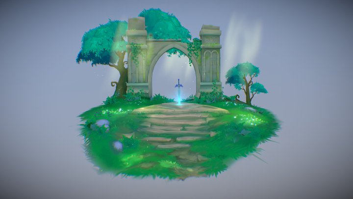 Master Sword 3D Model