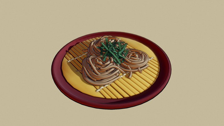 New Years Soba 3D Model