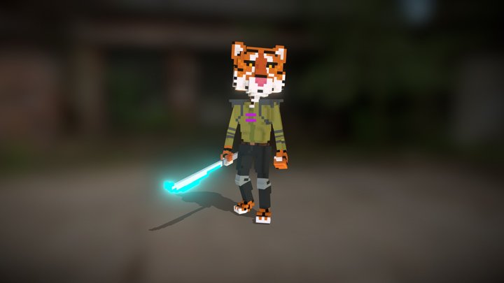 Hybrid Tigral NPC 3D Model