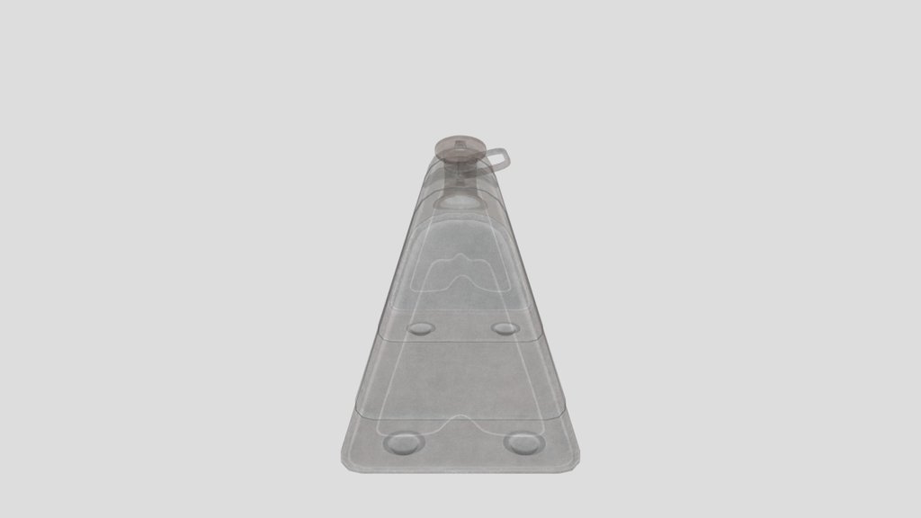 Postwar Civilan 20l Triangular Jerrycan