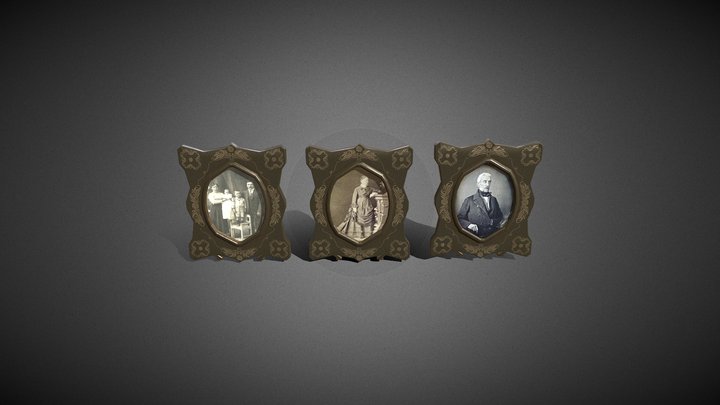 Old Frames 3D Model