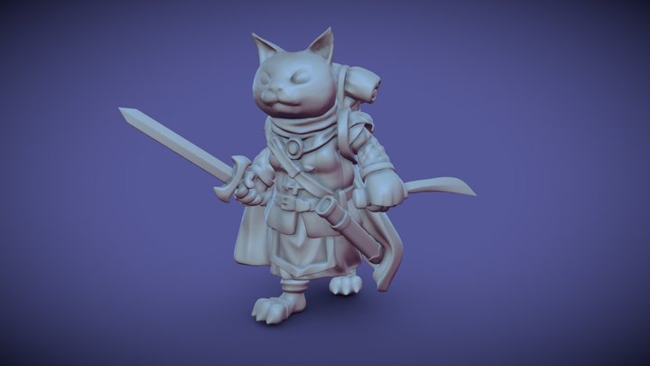 Ranger Cat 3D Model