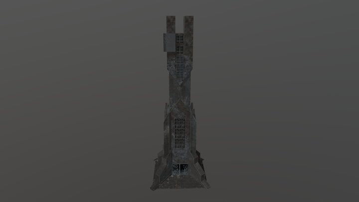 Textured modle halle 3D Model