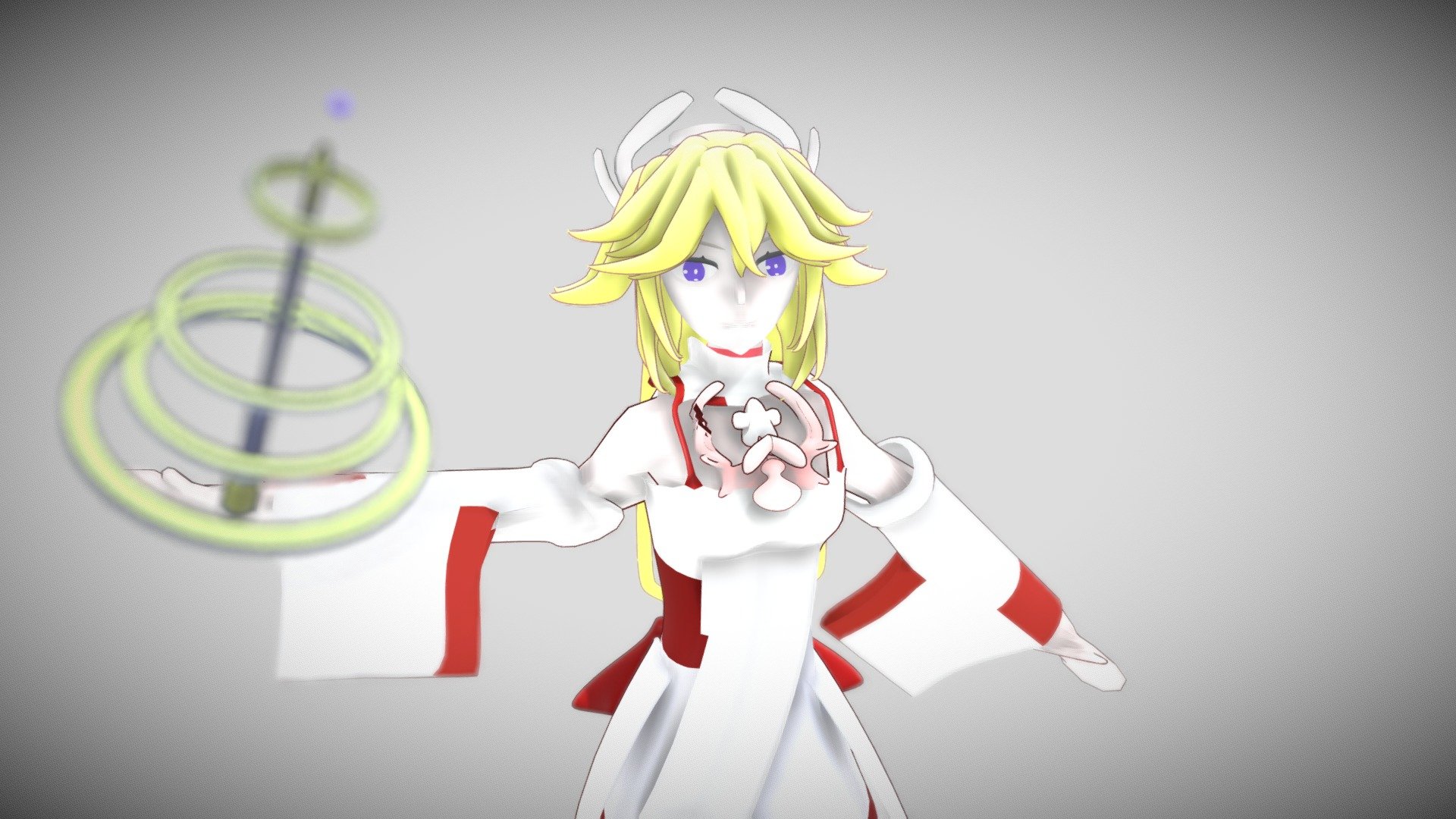 YAE-MIKO - 3D model by miqdadnaduthodi [fe247b1] - Sketchfab