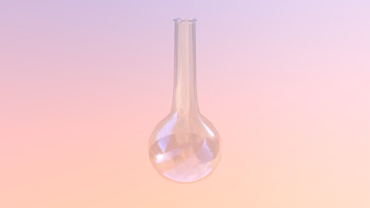 HEalth Potion Empty 3D Model