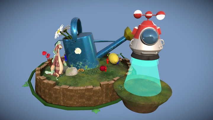 Pikmin 3D models - Sketchfab