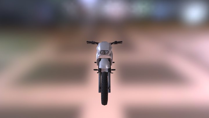 Motor Bike #2 3D Model