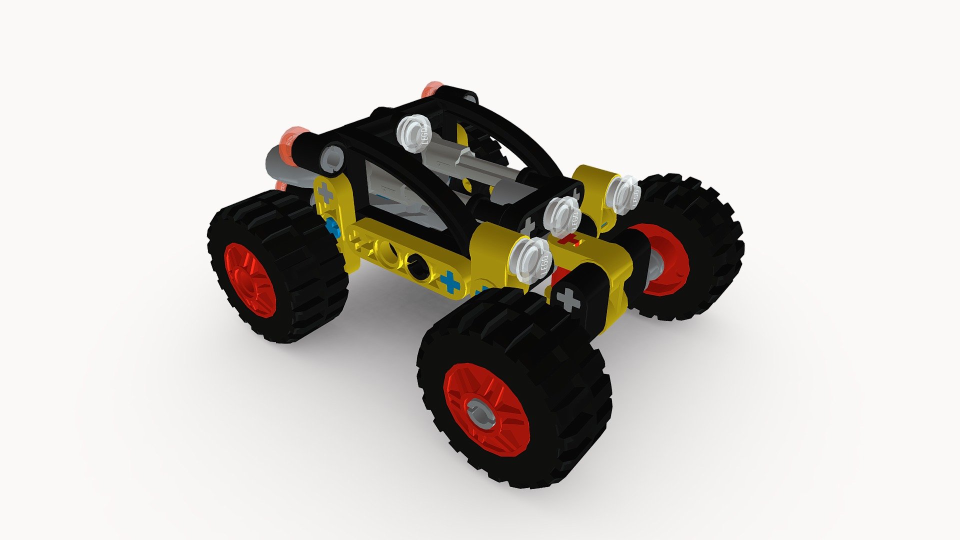 Dune Buggy With Real Wheel