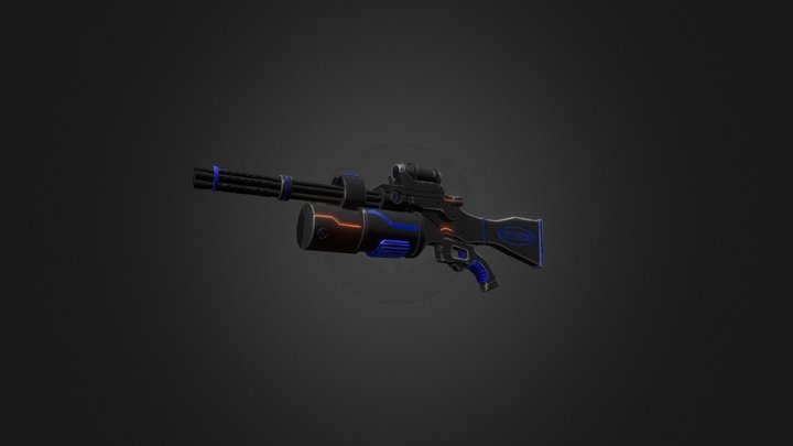GUN [NERF INSPIRED] 3D Model