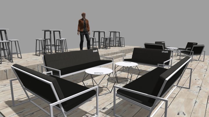 Skoll univers Bar Festif 3D Model