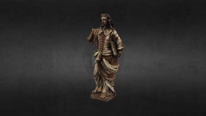 Święty Jan Ewangelista 3D Model