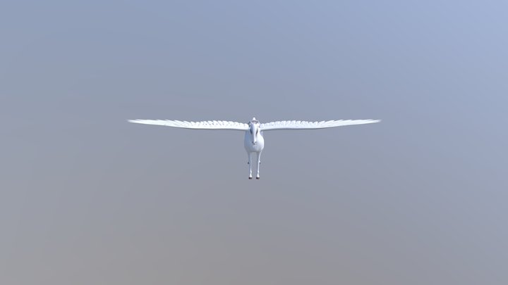 WIP Pegasus 3D Model