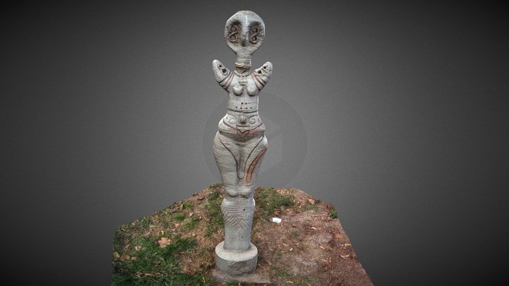 Tripol woman 3D Model