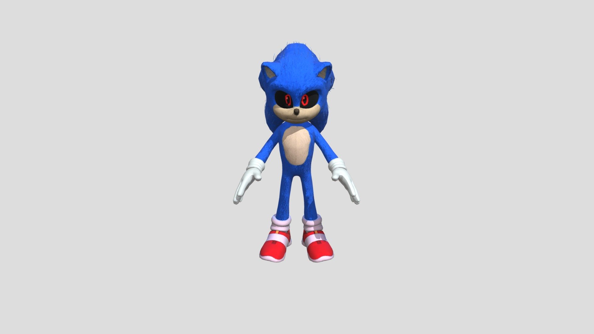 Sonic EXE - Download Free 3D model by cleverdamontoutube  (@cleverdamontoutube) [2f29797]