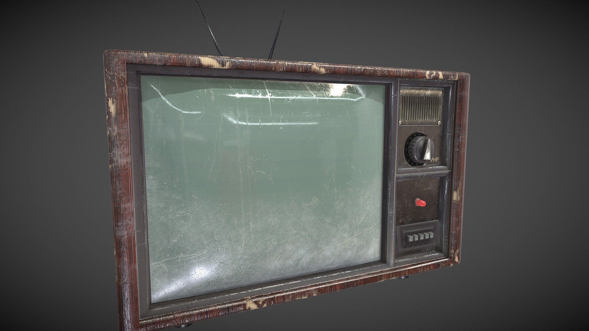 Vintage-tv 3D models - Sketchfab