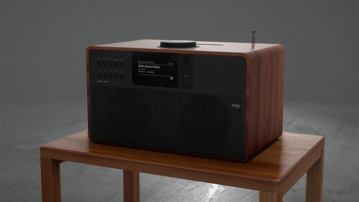 Vintage Radio / Speaker 3D Model