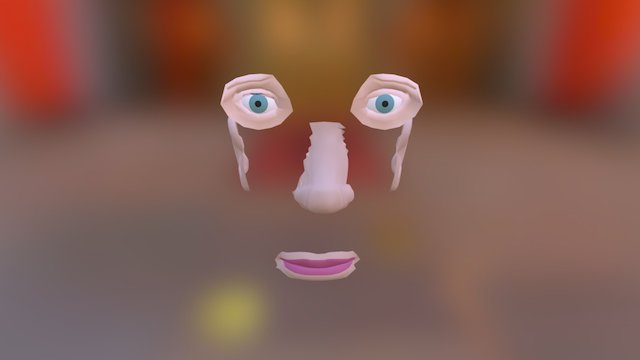 ojos, nariz.boca , orejas 3D Model