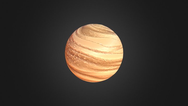 Stylized Sand Tetxure 3D Model