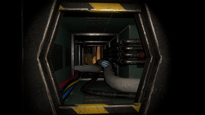 Space duct 3D Model