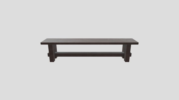 Bench 3D Model