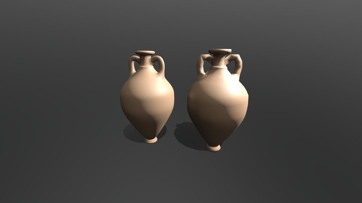 Panathenaic Amphora 3D Model