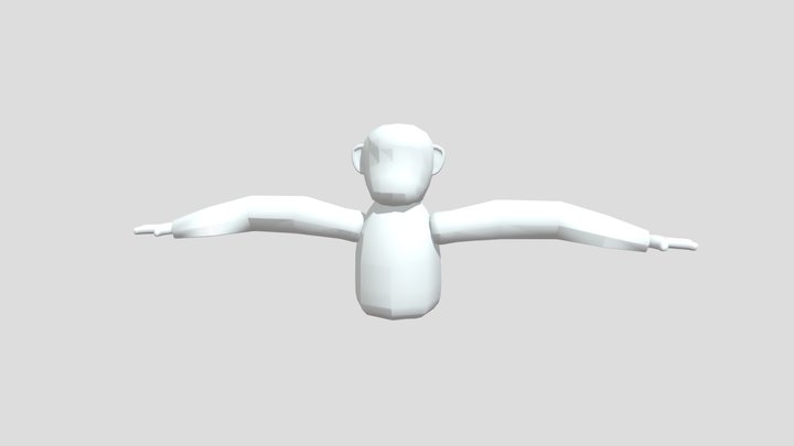 Gtag Fan Game Player Model 3D Model