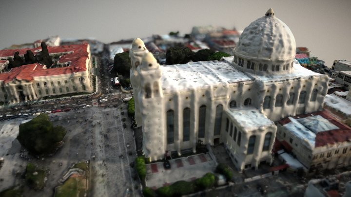 Centro histórico 3D Model