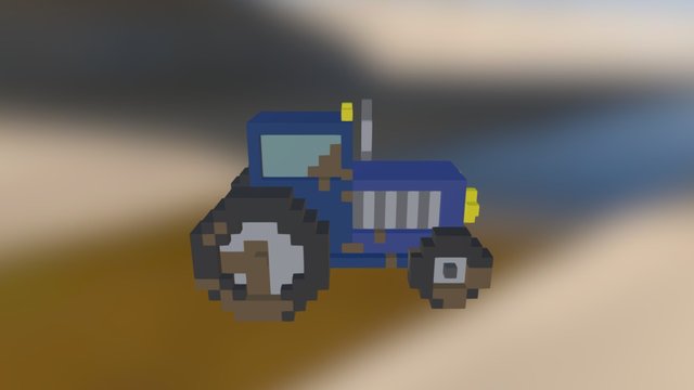 tractor 3D Model
