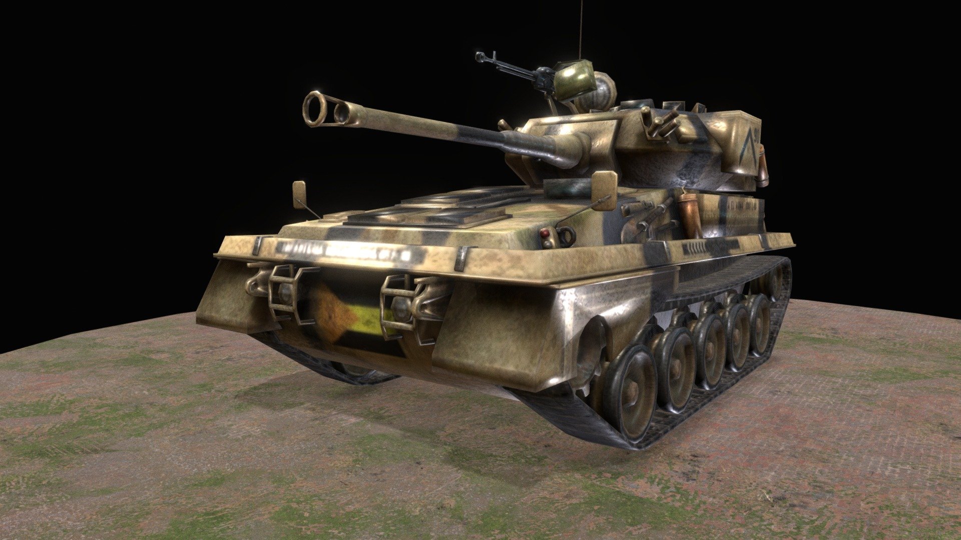 FV101 SCORPION (LOW POLY)