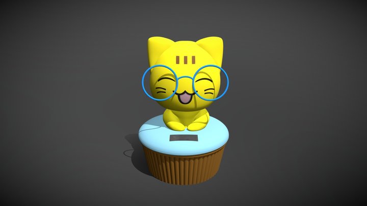 Cat anim toy 3D Model