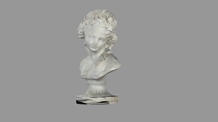 rilievo statua 3D Model