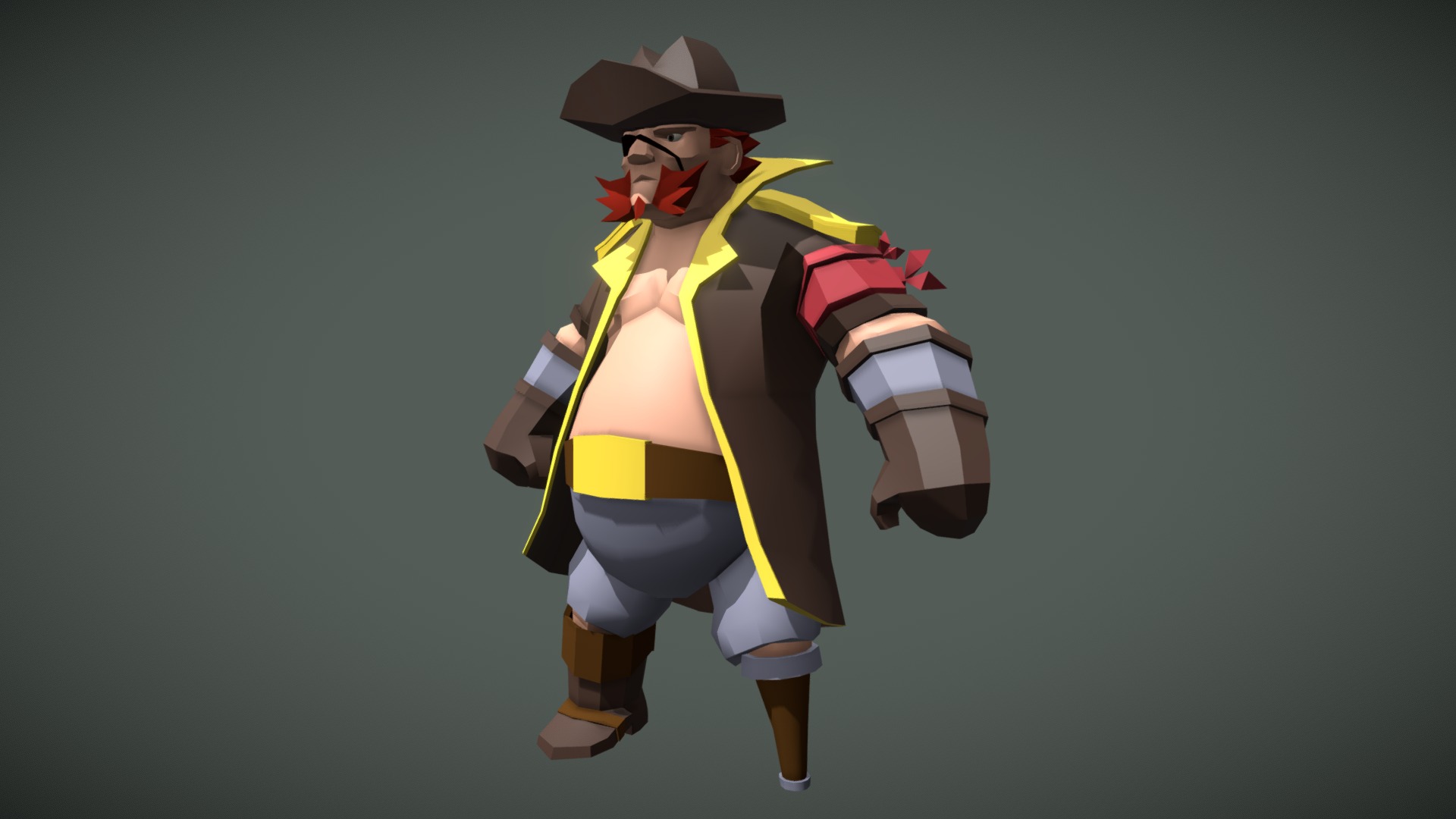 Just a Pirate - 3D model by the_Miggo [fe35390] - Sketchfab