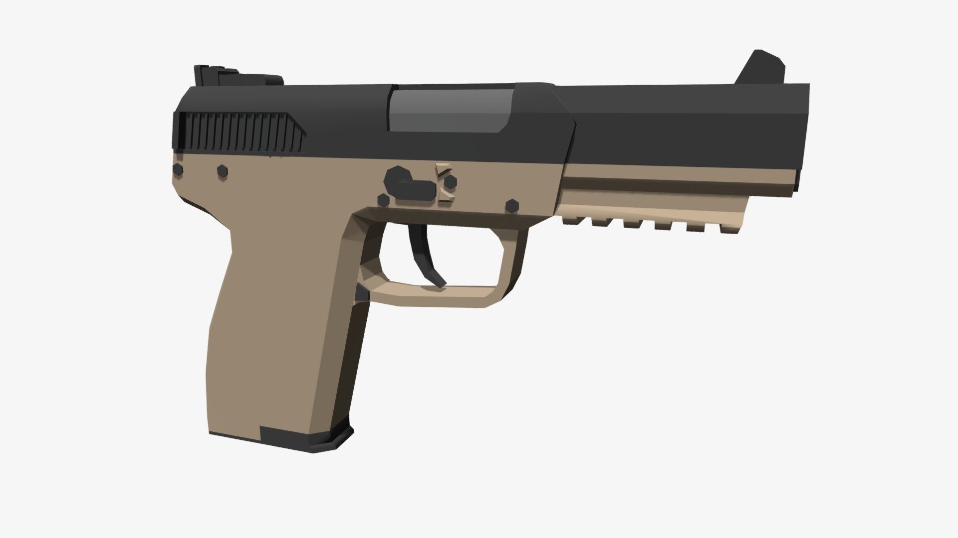 Low Poly Five Seven