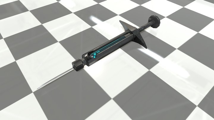 Kal'tsit's syringe - Arknights 3D Model