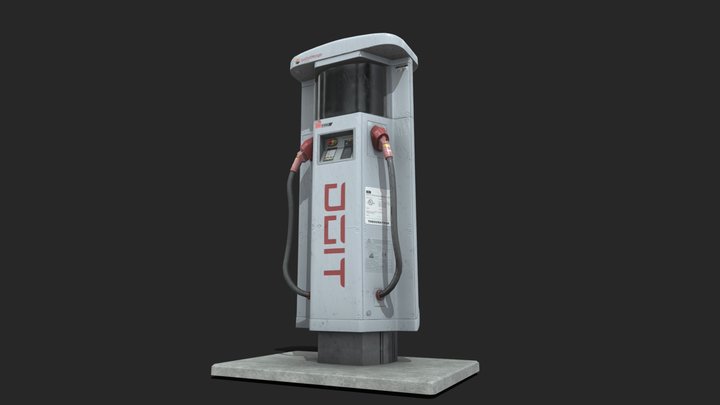 EV_charging_model 3D Model