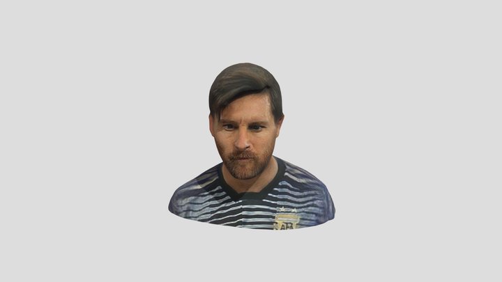 Messi 3D Model