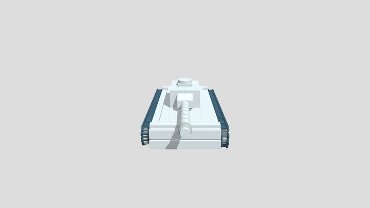 lego tank 3D Model